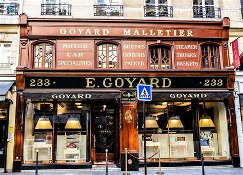 goyard rue saint honore|goyard paris boutiques.